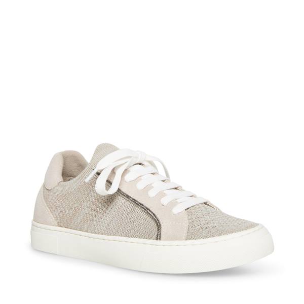 Steve Madden Sanford Taupe Women's Sneakers Grey Brown Multicolor | SM-835LB