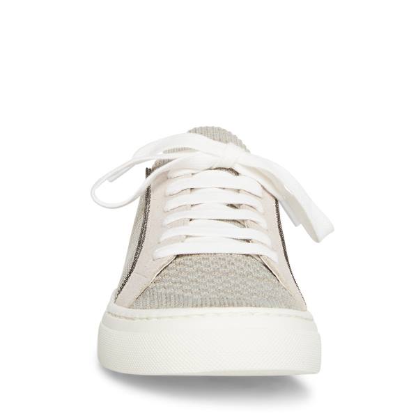 Steve Madden Sanford Taupe Women's Sneakers Grey Brown Multicolor | SM-835LB