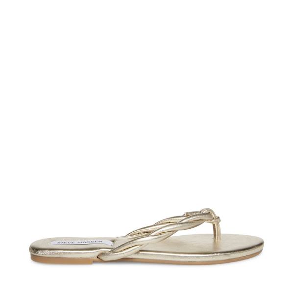 Steve Madden Saylor Women\'s Sandals Gold | SM-175CD