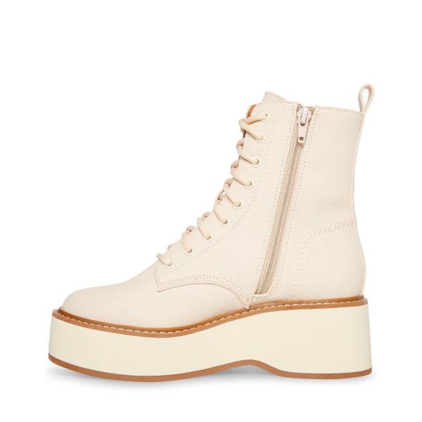 Steve Madden Stormyy Sand Women's Booties Brown | SM-806PH