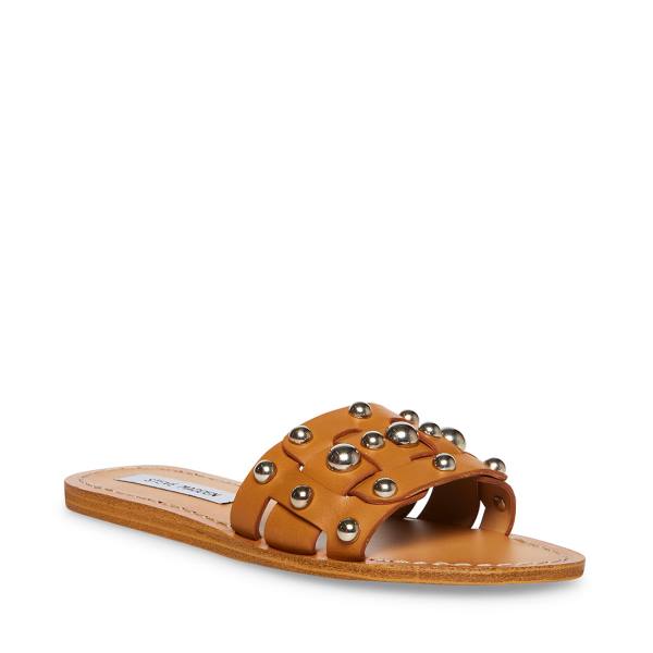 Steve Madden Tanya Tan Women's Sandals Brown Multicolor | SM-859IL