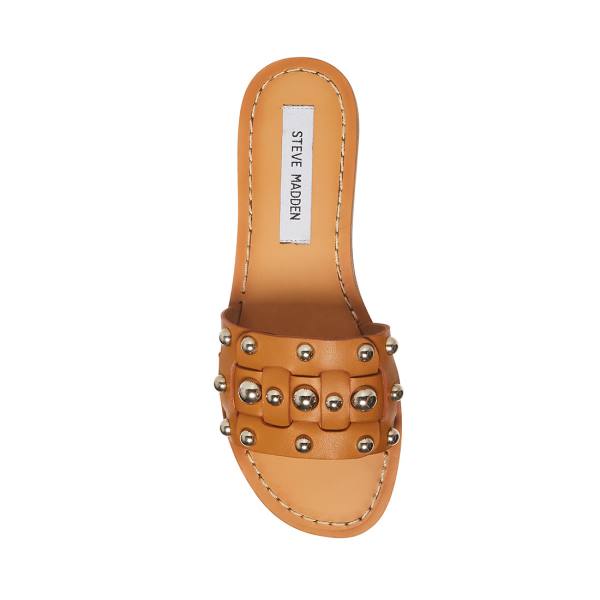 Steve Madden Tanya Tan Women's Sandals Brown Multicolor | SM-859IL