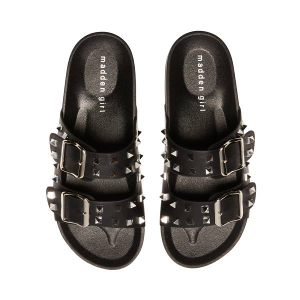 Steve Madden Teddy-p Women\'s Sandals Black | SM-126DM
