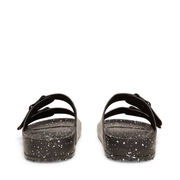 Steve Madden Teddy-t Women's Sandals Black Multicolor | SM-146AH