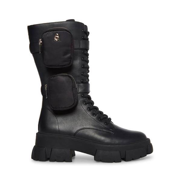 Steve Madden Thorpe Women\'s Booties Black | SM-149MY