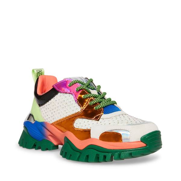 Steve Madden Thrilling Bright Women's Sneakers Light Multicolor | SM-614DW