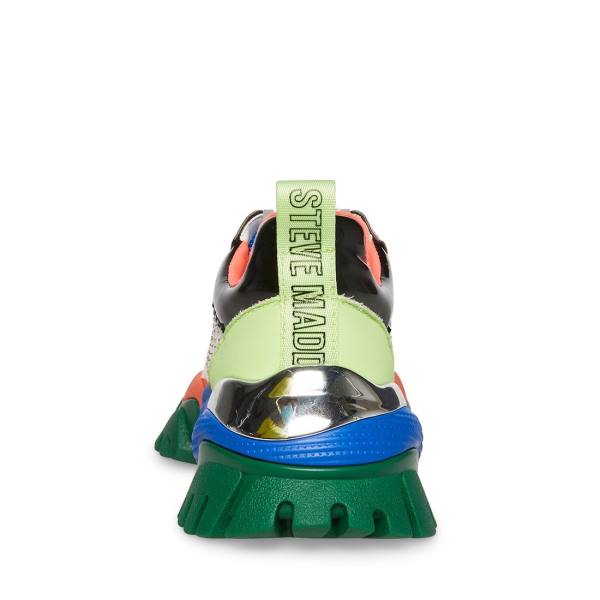 Steve Madden Thrilling Bright Women's Sneakers Light Multicolor | SM-614DW