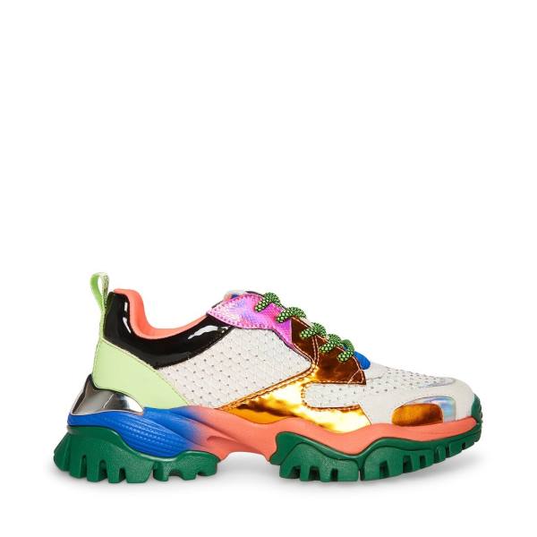 Steve Madden Thrilling Bright Women\'s Sneakers Light Multicolor | SM-614DW