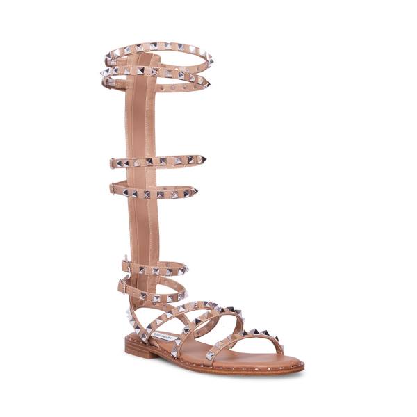 Steve Madden Trailblaze Tan Women's Sandals Brown | SM-120XG