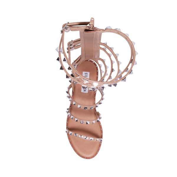 Steve Madden Trailblaze Tan Women's Sandals Brown | SM-120XG