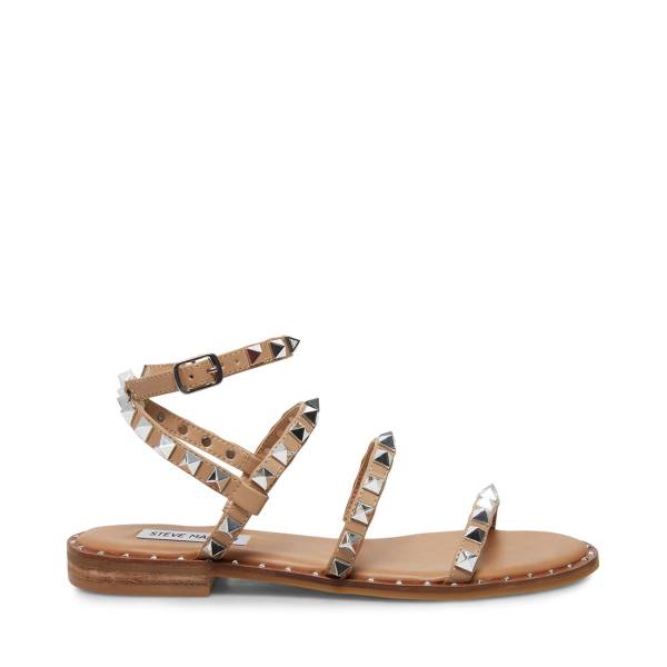 Steve Madden Travel Tan Women\'s Sandals Brown | SM-891HZ
