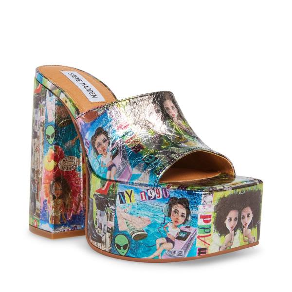 Steve Madden Trixie  Women's Heels Multicolor | SM-807DH
