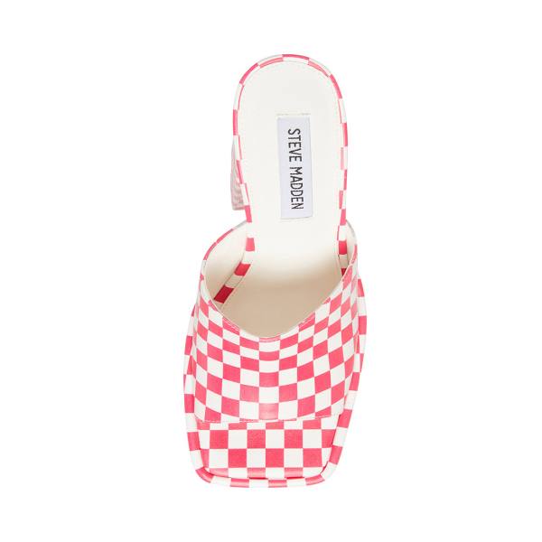 Steve Madden Trixie  Women's Heels Pink White | SM-637BC