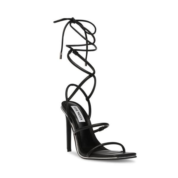 Steve Madden Unfold Women's Heels Black | SM-846VG