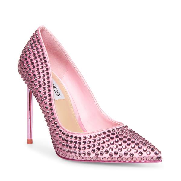 Steve Madden Vala-r Women's Heels Pink | SM-057CG
