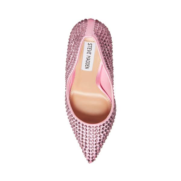 Steve Madden Vala-r Women's Heels Pink | SM-057CG