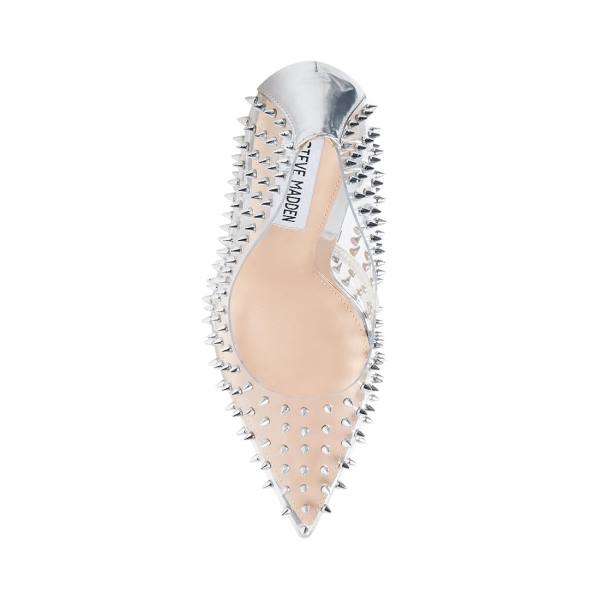 Steve Madden Vala-s Women's Heels Clear | SM-579LQ