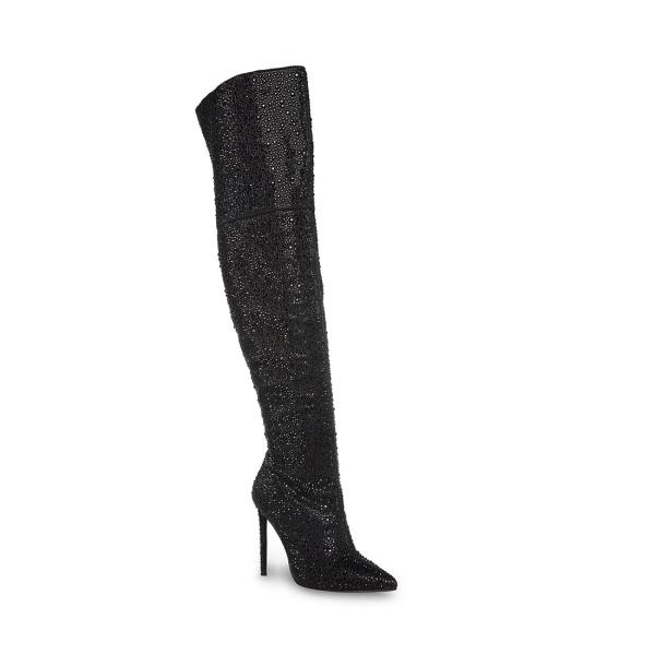 Steve Madden Vivianne Women's Boots Black | SM-841OC