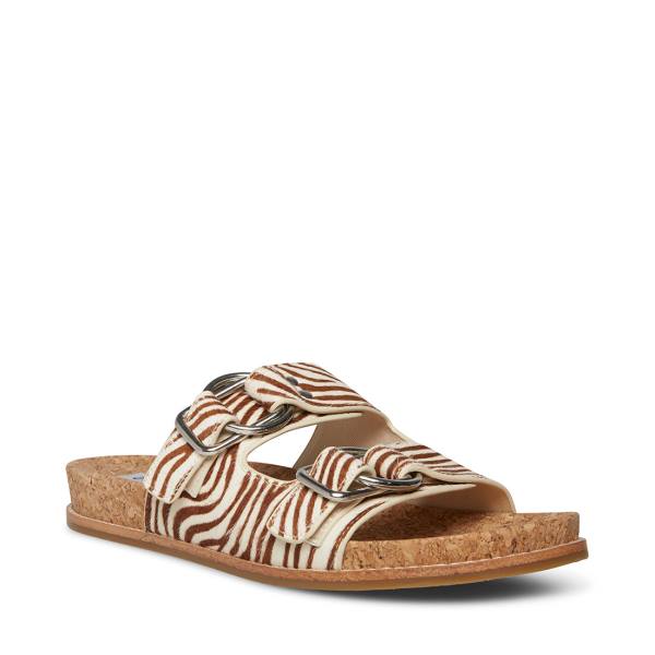 Steve Madden Zeya Women's Sandals Tiger | SM-134KP