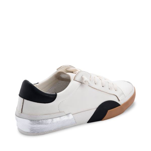 Steve Madden Zina Women's Sneakers White Black | SM-960FH