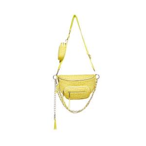 Steve Madden Bdiani Women's Crossbody Bags Yellow Multicolor | SM-594GI