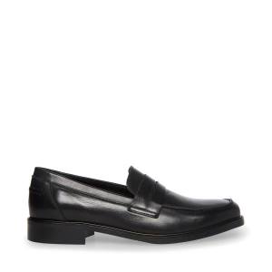 Steve Madden Brookline Box Men's Dress Shoes Black | SM-683NH