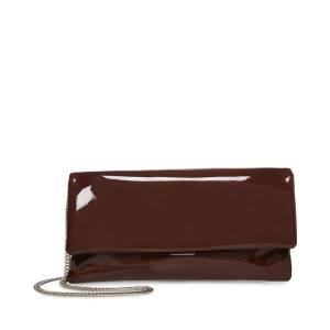 Steve Madden Bsublime Patent Women's Crossbody Bags Brown | SM-268NK