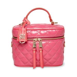 Steve Madden Bvanity Quilted Women's Crossbody Bags Pink | SM-601BY