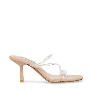Steve Madden Demi Women's Heels Clear | SM-062YW