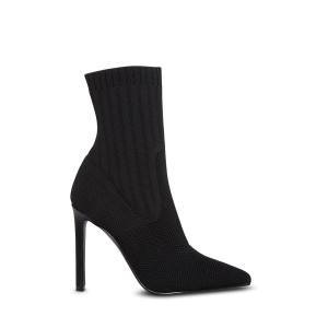 Steve Madden Discreet Women's Booties Black | SM-861UY