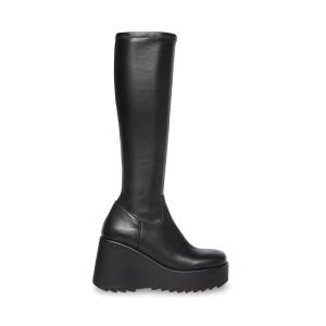 Steve Madden Duke30 Women's Boots Black | SM-095FL