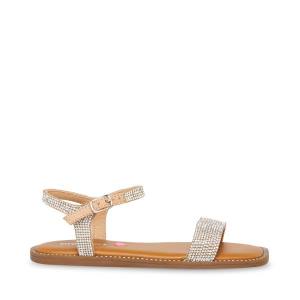 Steve Madden Jnishar Kids' Sandals Silver | SM-815PJ