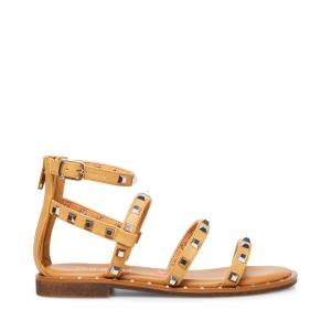 Steve Madden Jtravel Tan Kids' Sandals Brown | SM-610PG