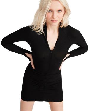 Steve Madden Reversible Mini Women's Dress Black | SM-937HE
