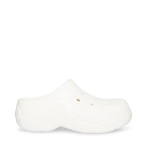 Steve Madden Scuff Bone Women's Flat Shoes Beige | SM-851RD