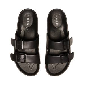 Steve Madden Teddy-t Women's Sandals Black | SM-120PX