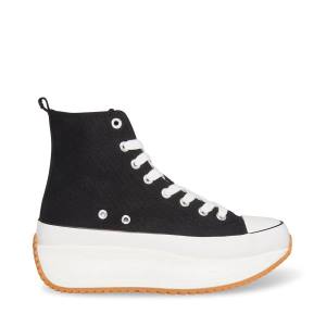 Steve Madden Winston Women's Sneakers Black | SM-754IP